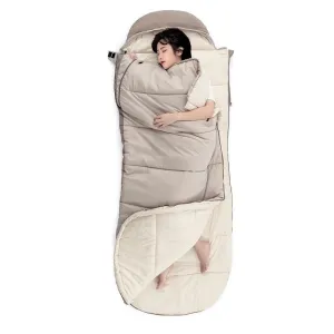 Outdoor camping sleeping bag winter portable comfortable breathable down cotton for adults autumn winter