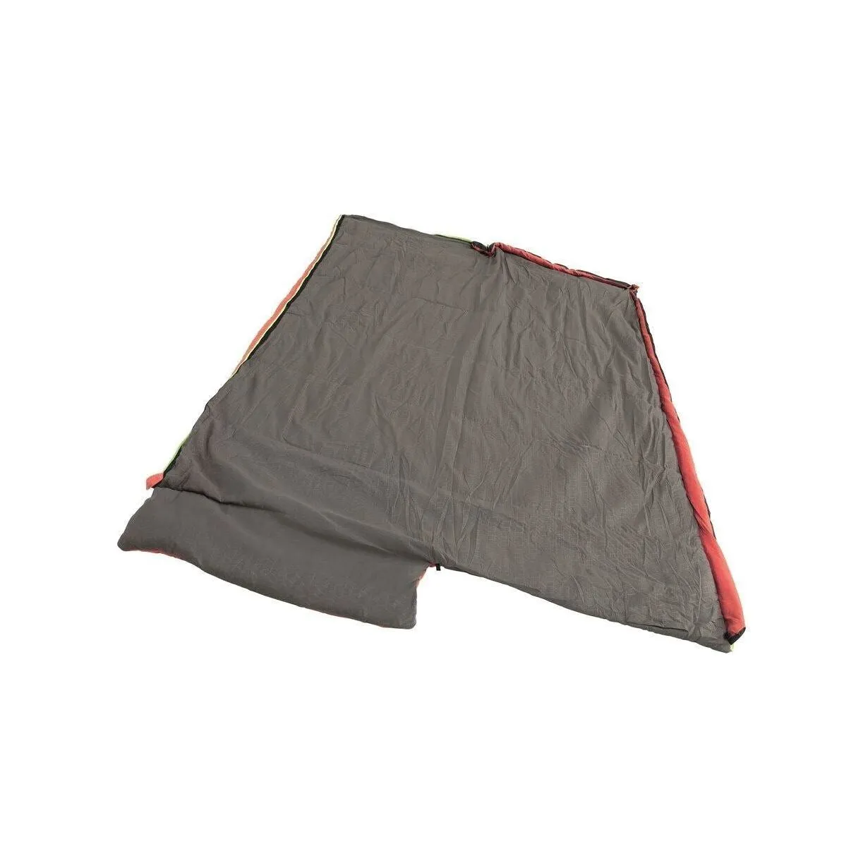 Outwell Celebration Lux Single Sleeping Bag - Red - 2 Season Camping Gear
