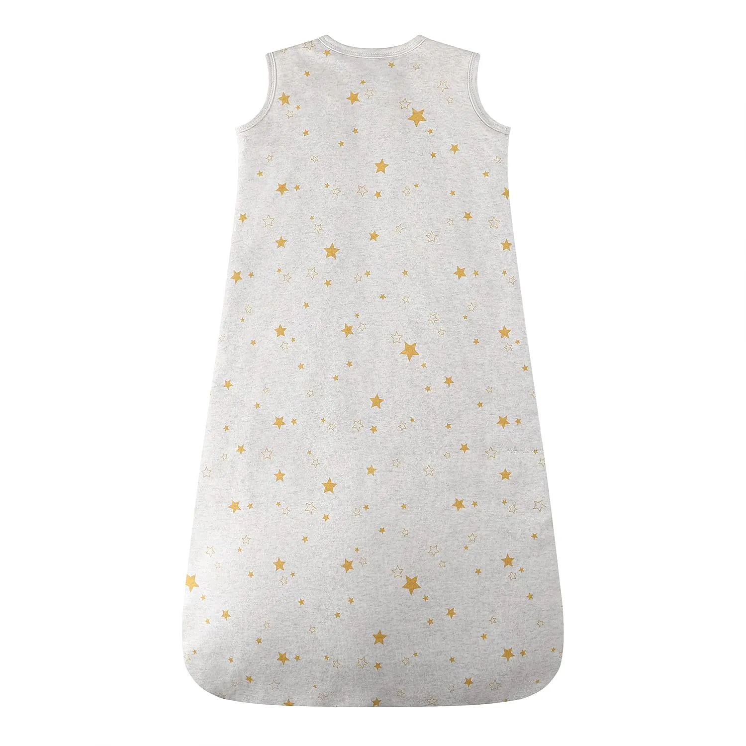 Owlivia Baby Sleep Sack Organic Cotton Sleeping Bag with- 2.5tog Sleeping Bag with 2-Way Zipper, Boys Girls Swaddle Transition Sleep Sack(2.5tog Golden Star, 12-18 Months)