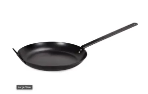 OZtrail Steel Bush Non Stick Frypan - 35cm - Save $10