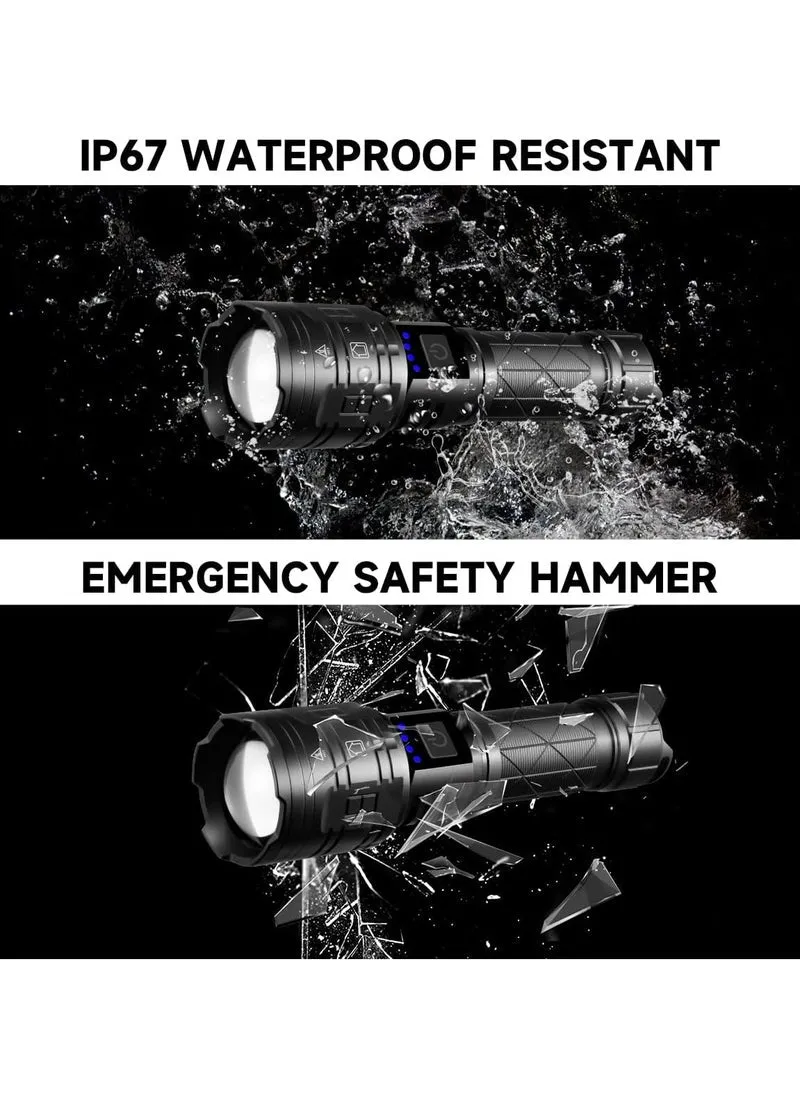 P90 LED Flashlight Rechargeable – كشاف LED P90 قابل لإعادة الشحن
