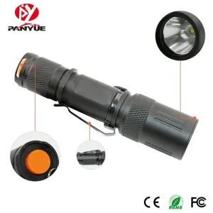 PANYUE 1000LM XM-L2 high Power Flashlight Torch 5 working modes Rechargeable Mini led flashlight use 18650 Battery