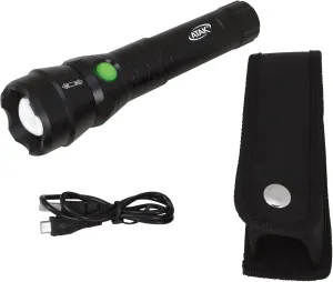 Performance Tool 551 Pro-Focus 500 lumens Black LED Lithium-Ion Rechargeable Flashlight, 500 lumens LED Rechargeable Flashlight