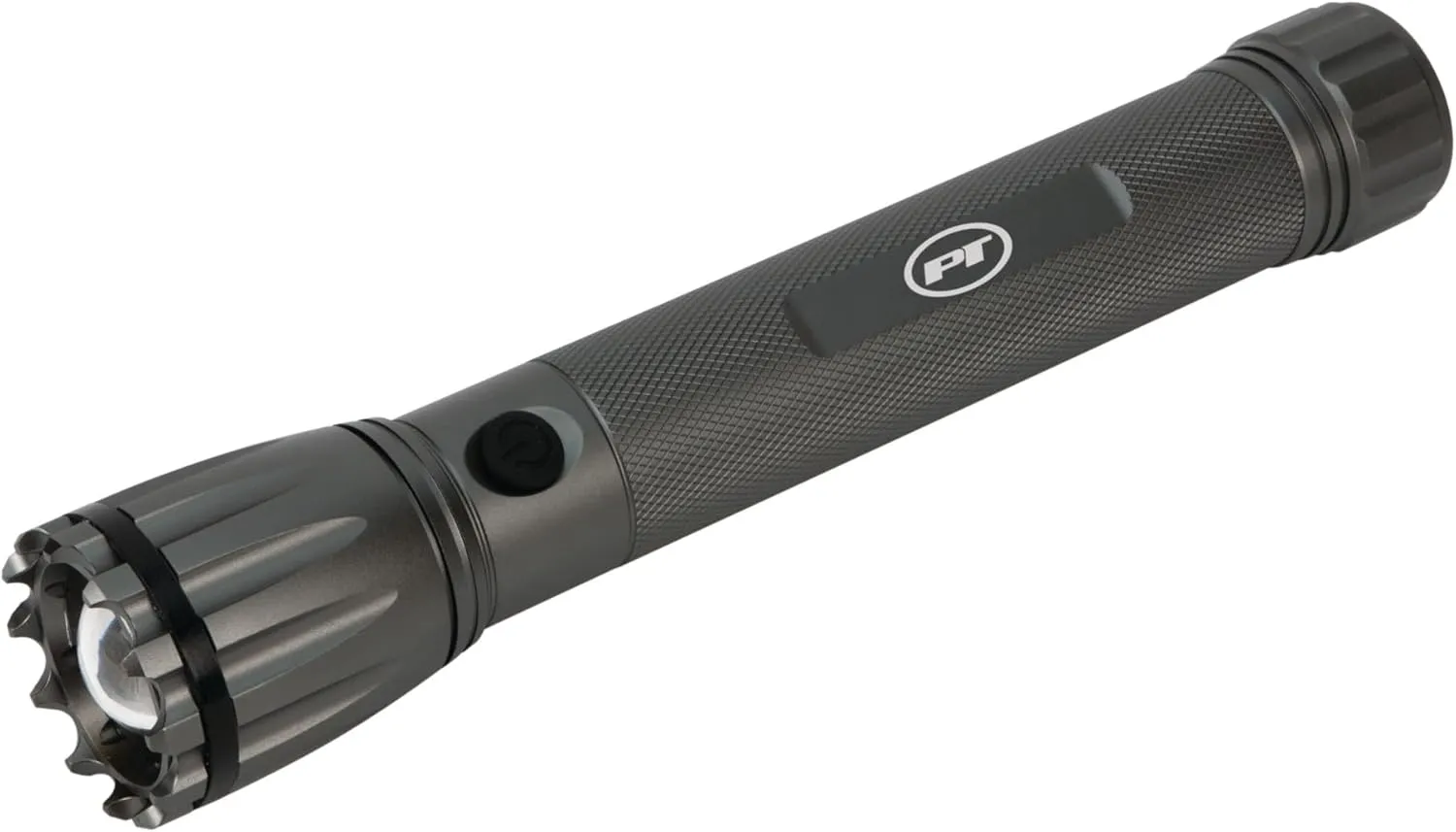 Performance Tool W2405 11-1/2-Inch FirePoint LED 2369 Lumen DuoFocus Silver Flashlight With Tactical Design