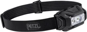 PETZL ARIA 2 RGB, Compact, Durable, Waterproof headlamp with White, red, Green and Blue Modes, 450 lumens, Black/Yellow
