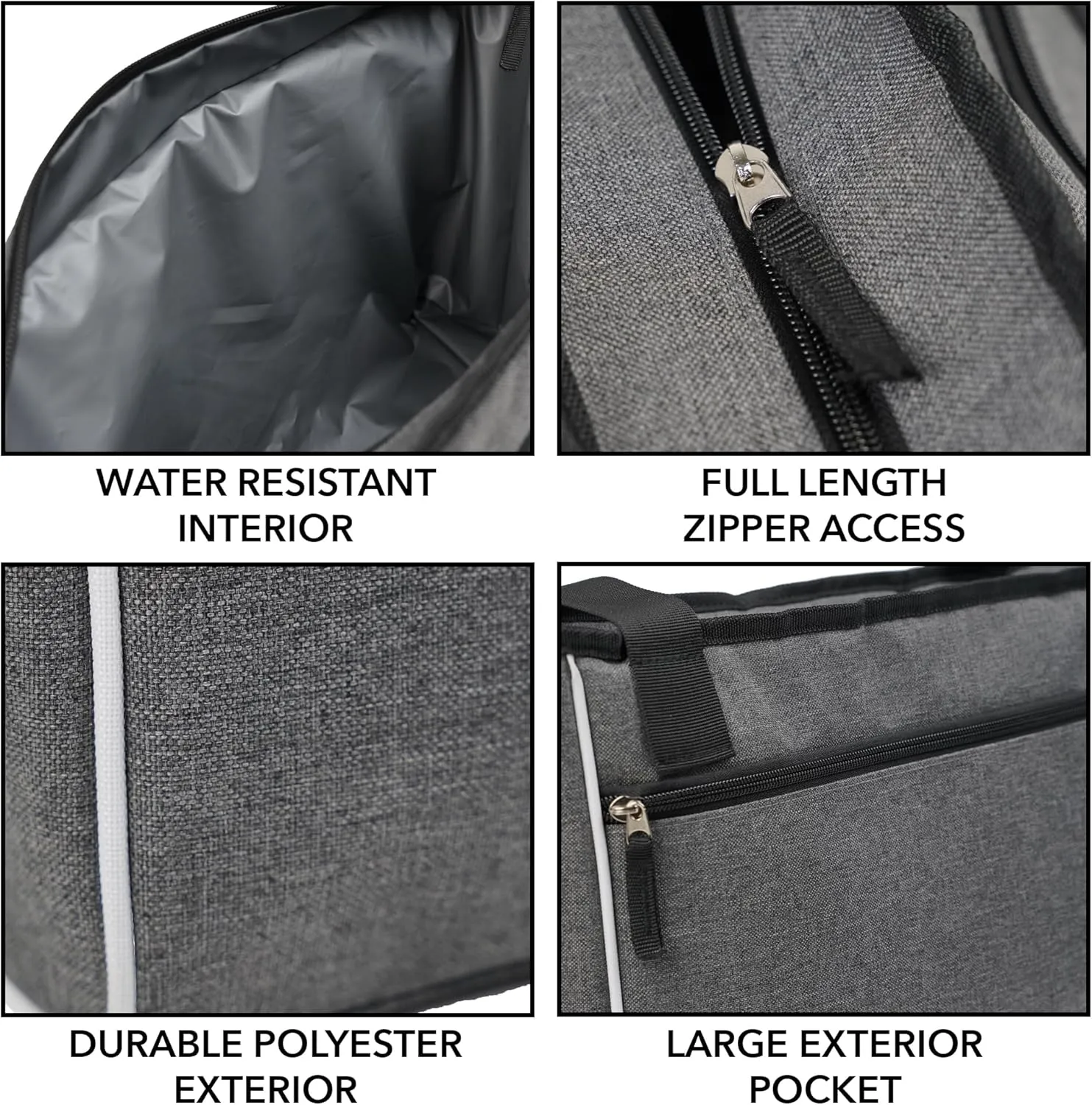 Popfunk Master 3 Collection Soft Sided Insulated Tote Cooler Bag, Lightweight, Thermal and Reusable for Grocery, Picnic, Beach, Work