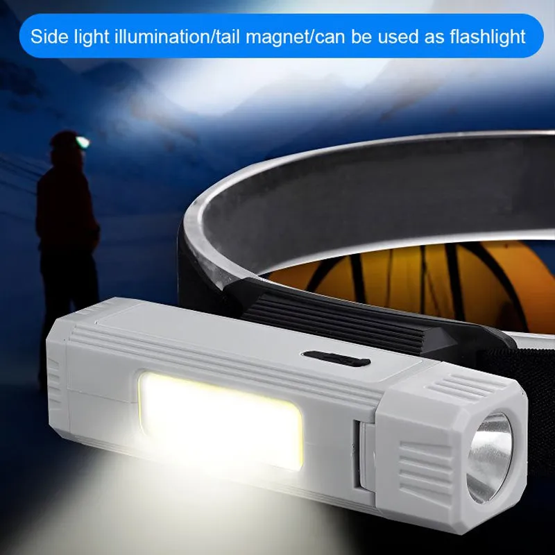 Portable Bright Multi-function Magnetic Headlamp