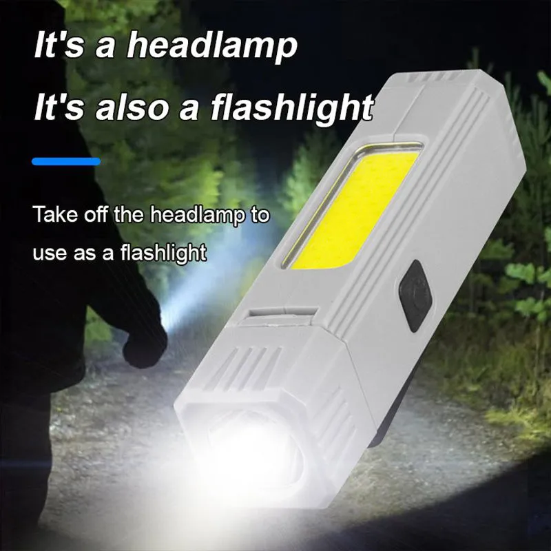 Portable Bright Multi-function Magnetic Headlamp