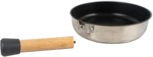 Portable Camping Frying Pan with Non Stick Coating Lightweight Outdoor Cookware for Campers and Traveler Frying Pan Flat Pan Frying Nonstick Camping