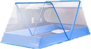 Portable Mosquito Mesh,Adult Mosquito Net Bed Canopies Mosquito Net Breathable & Washable Mosquito No Installation Mosquito Net Outdoor Camping Trip