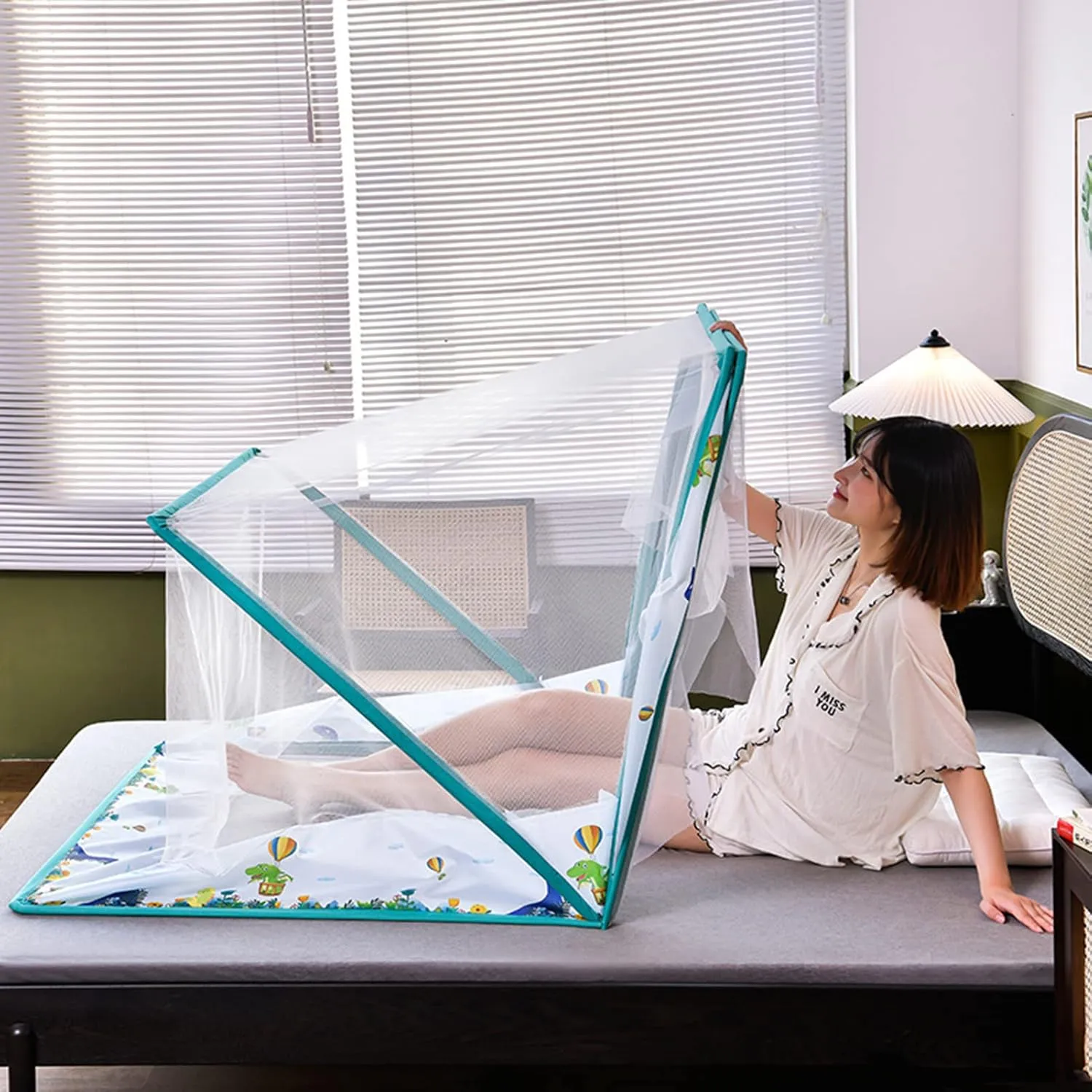 Portable Mosquito Mesh,Adult Mosquito Net Bed Canopies Mosquito Net Breathable & Washable Mosquito No Installation Mosquito Net Outdoor Camping Trip