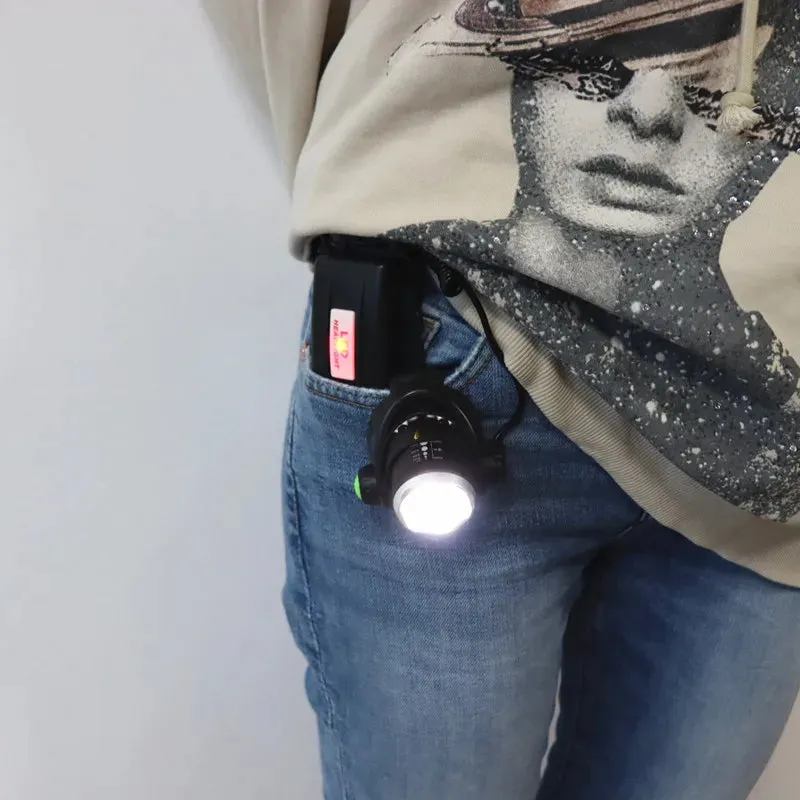 Portable zooming t6 L2 V6 Led Head lamp ZOOM Fishing headlight Camping Headlamp Hiking Flashlight  Bicycle light torch