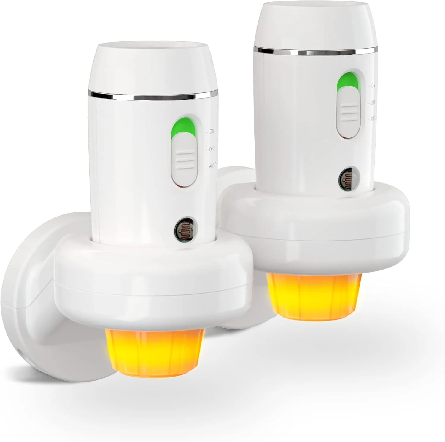 Power Failure Flashlight, 2 Pack Multi-Function Emergency Light for Home Power Goes Out, Plug in Night Light, Rechargeable, Perfect for Hurricanes and Blackouts