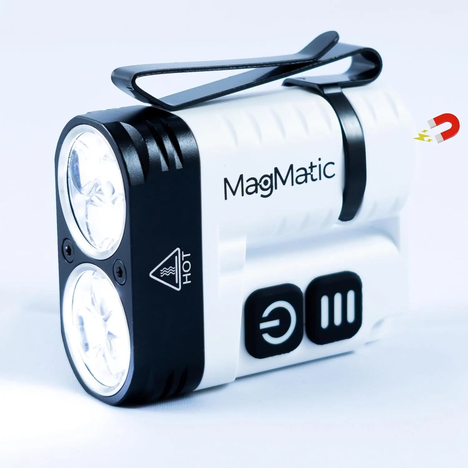 Power Ore Super Bright Keychain Flashlight with High Lumens level of 1600 LM The Brightest Flashlight in the World at your hand. EDC Keychain With Magnetic Recheargeable Features Perfect for Camping