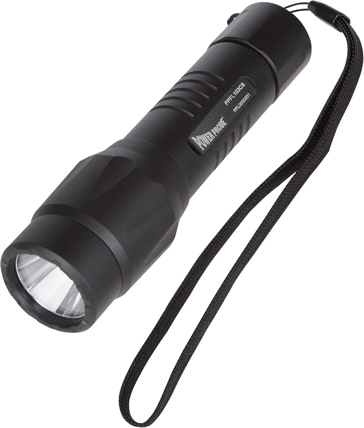 Power Probe Flashlight - Black (PPFL103CS) [Diagnostic Car Testtool, 800 Lumens LED Bulb, 4 Mode Tail Switch, Waterproof, Heavy Duty Aluminum Housing]