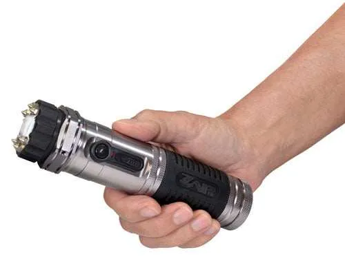Psp Zap Stun Gun/flashlight - One Million Volts Rechargeable