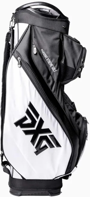 PXG Golf Cart Bag - 6-Way or 14-Way Top with Cart Strap Passthrough - Tour-Style Carry Strap - 17 Pockets - External Magnetic Putter Attachment