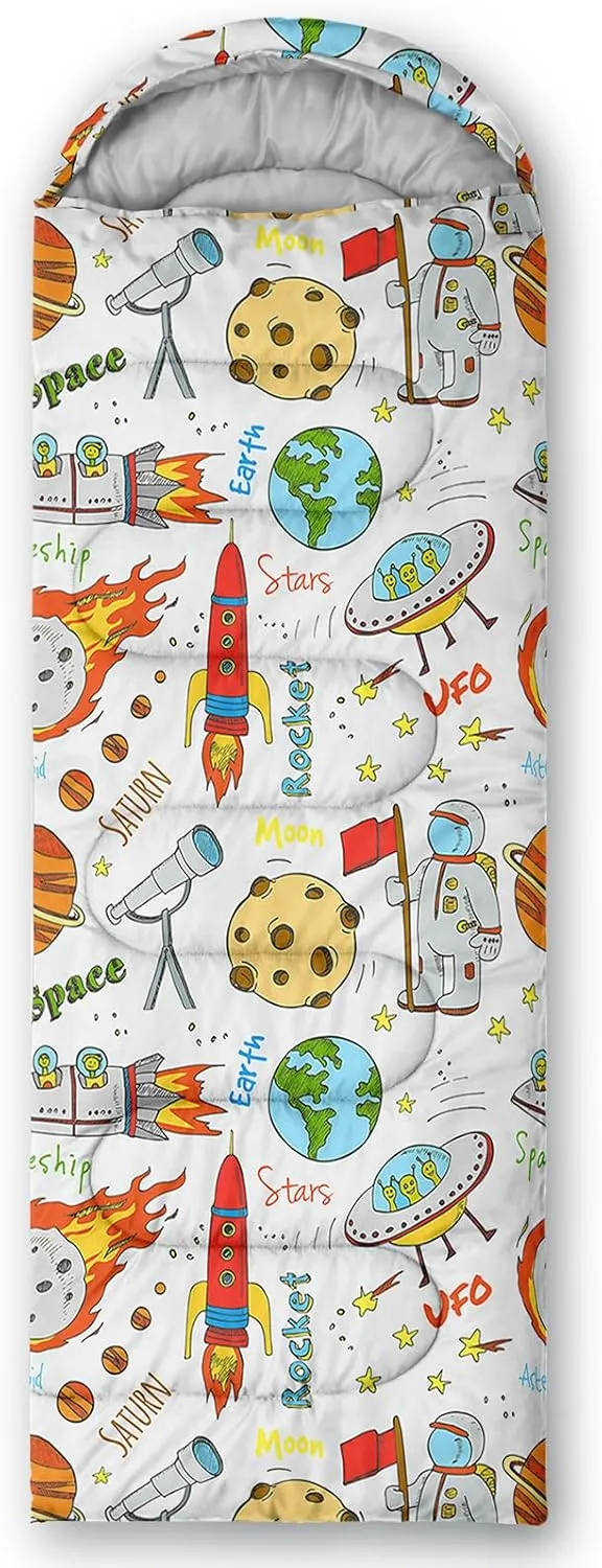 QOOMO Camping Sleeping Bags,3 Season Warm & Cool Weather,Lightweight,Waterproof Sleeping Bags for Adults & Kids,Traveling,and Outdoors,Camping Gear Equipment