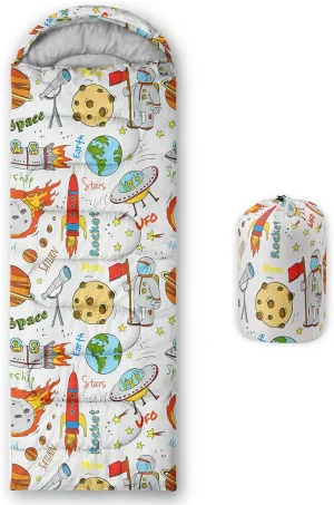 QOOMO Camping Sleeping Bags,3 Season Warm & Cool Weather,Lightweight,Waterproof Sleeping Bags for Adults & Kids,Traveling,and Outdoors,Camping Gear Equipment