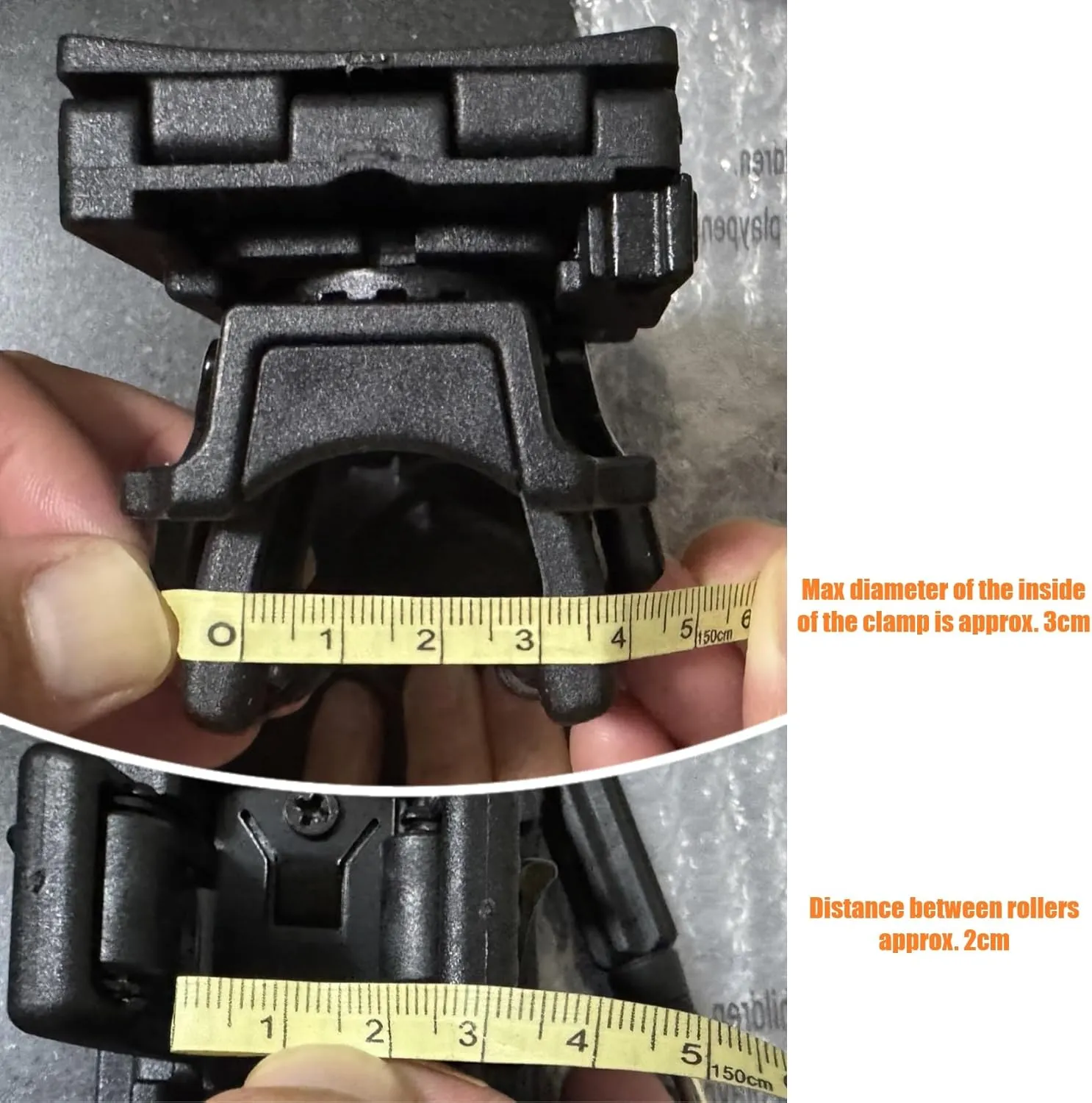 Quick Release Flashlight Holder w/MOLLE Vest Clip Tactical Torch Holster Carrier Rotatable Light Carry Case Stand fit 1"-1.25" Diameter Flashlight for Police Leo Security Military Patrol