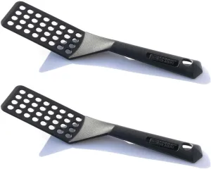 Range Kleen 9011 Black Slotted Nonstick Spatula Turner 2-Pack