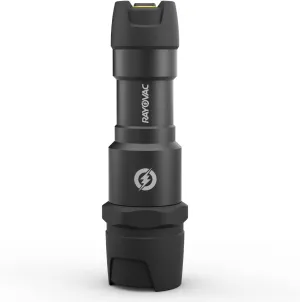 Rayovac - DIY3AAA-BE Virtually Indestructible LED Flashlight, 300 Lumen Waterproof Tactical Flashlight - Super Bright High Mode LED Flashlights for Camping, Hiking, Dog walking Black
