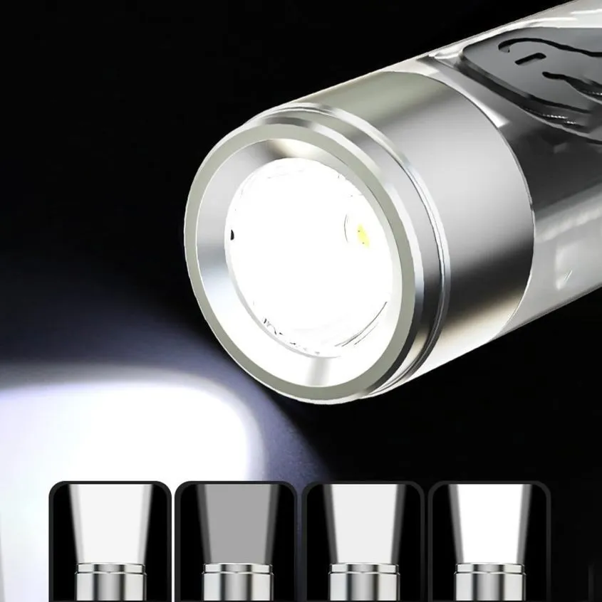Rayvia Compact Rechargeable Keychain Flashlight 400 Lumens