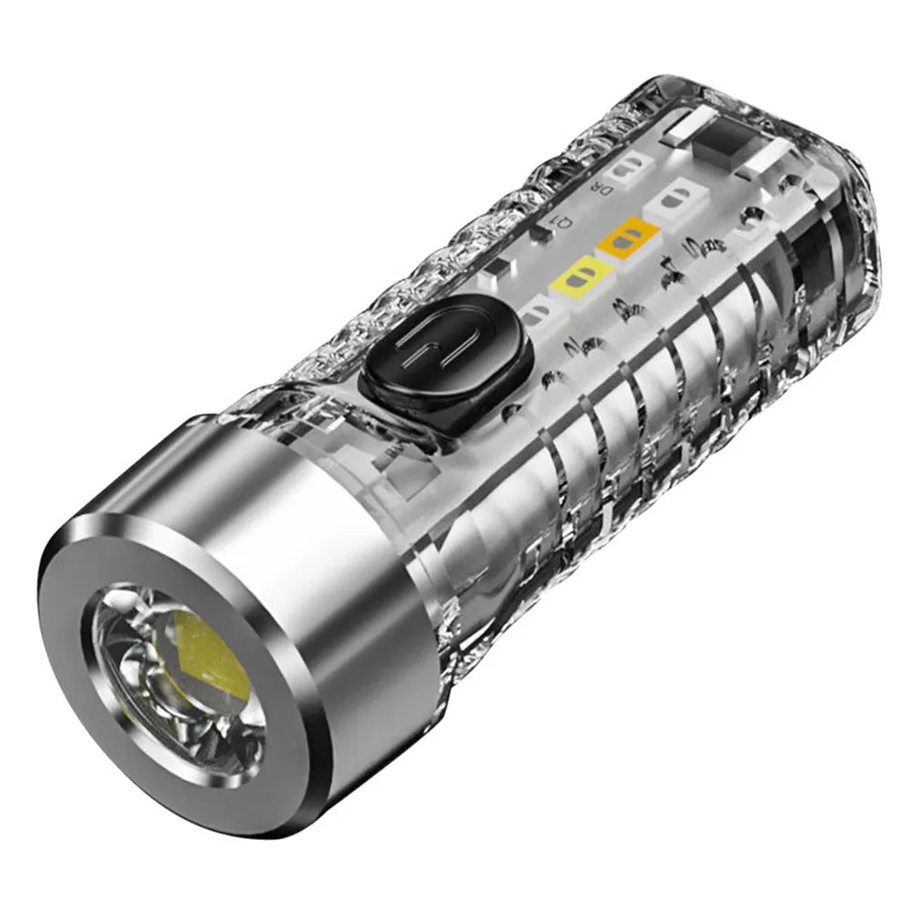 Rayvia Compact Rechargeable Keychain Flashlight 400 Lumens