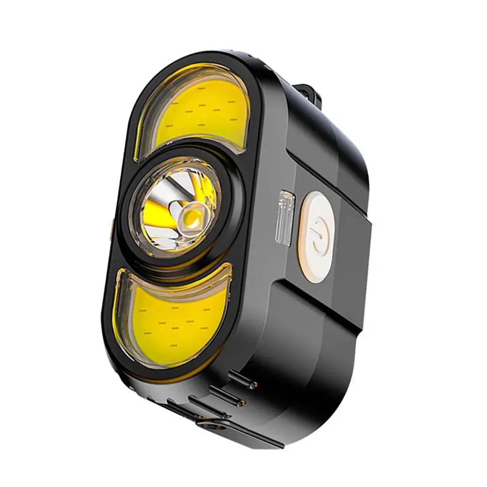 Rechargeable Camping Headlamp IPX4 Waterproof 150LM With Portable Flashlight Magnet Work Lamp Camping
