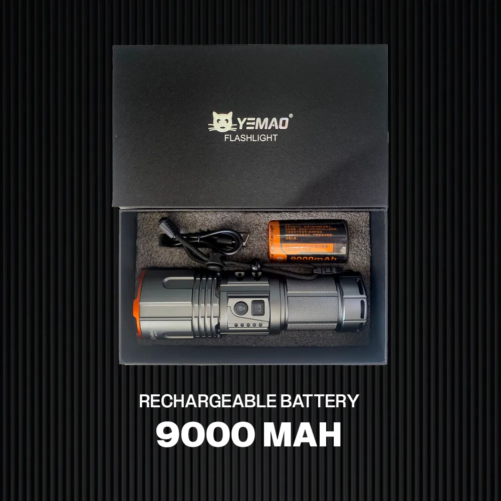 Rechargeable High-Power Flashlight YM-520 by YEMAO