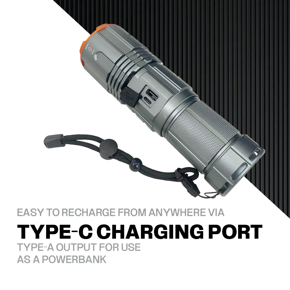Rechargeable High-Power Flashlight YM-520 by YEMAO