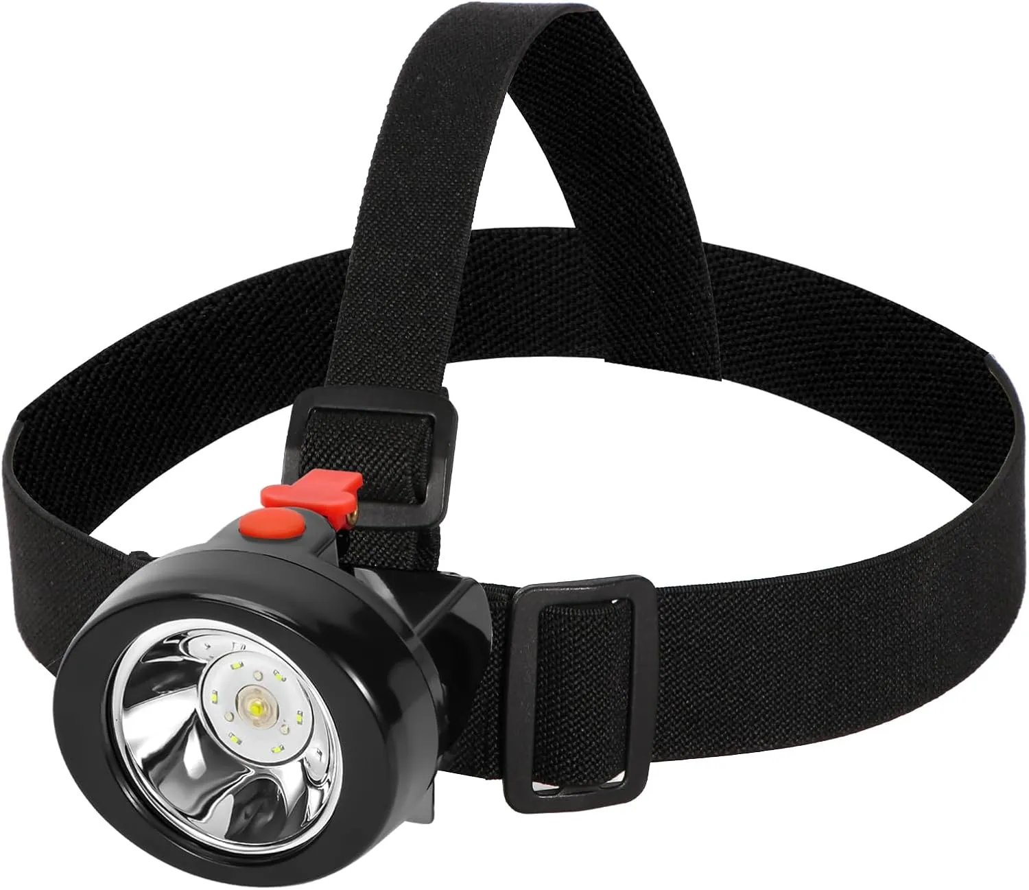 Rechargeable LED Cap Mining Lamp for Hard Hat Helmet, Waterproof Explosion-Proof Miner Headlight Flashlight for Outdoor Work, Tunnel, Coal Mine, Hunting, Fishing, Camping, Caving, Construction
