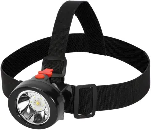 Rechargeable LED Cap Mining Lamp for Hard Hat Helmet, Waterproof Explosion-Proof Miner Headlight Flashlight for Outdoor Work, Tunnel, Coal Mine, Hunting, Fishing, Camping, Caving, Construction