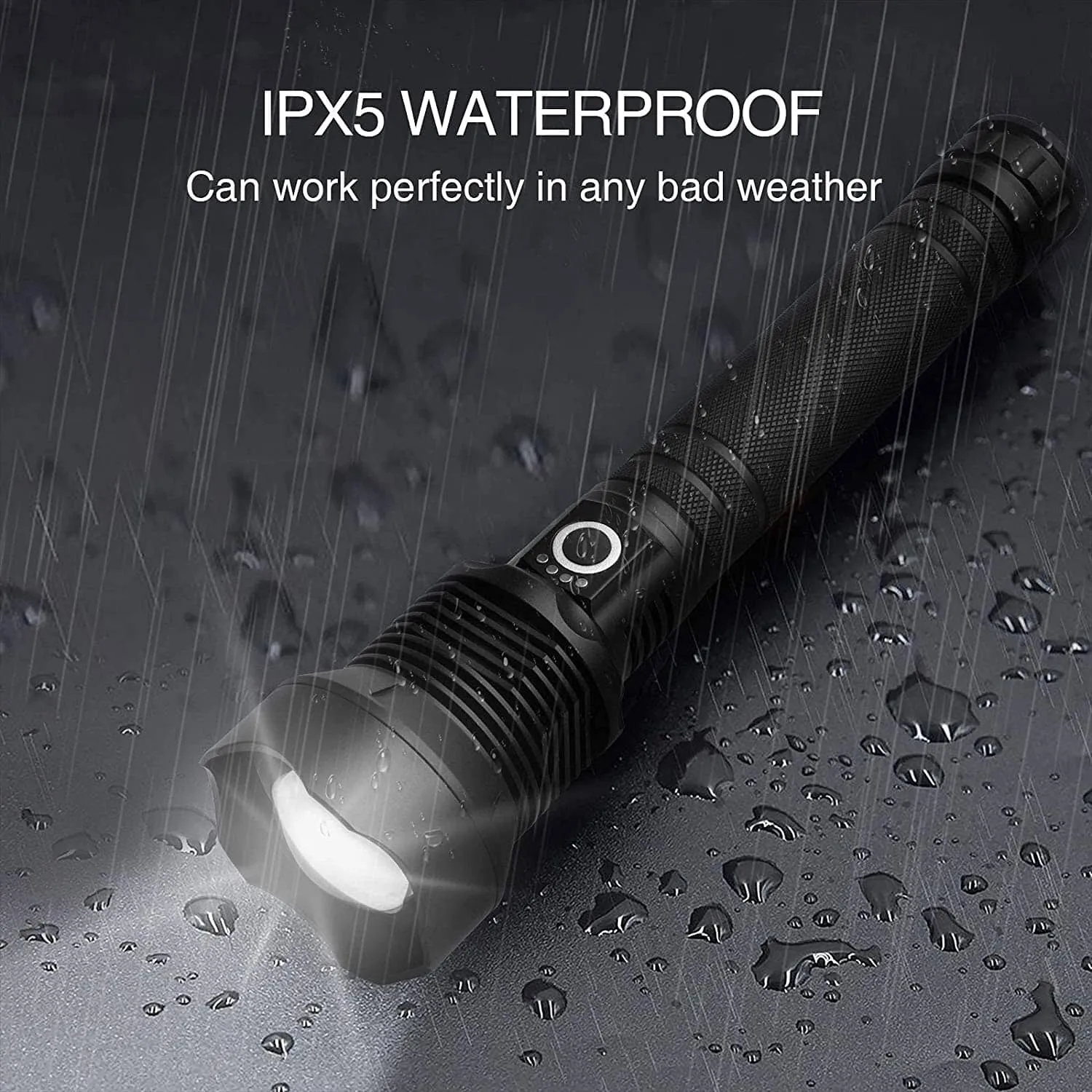 Rechargeable LED Flashlights 90000 Lumens
