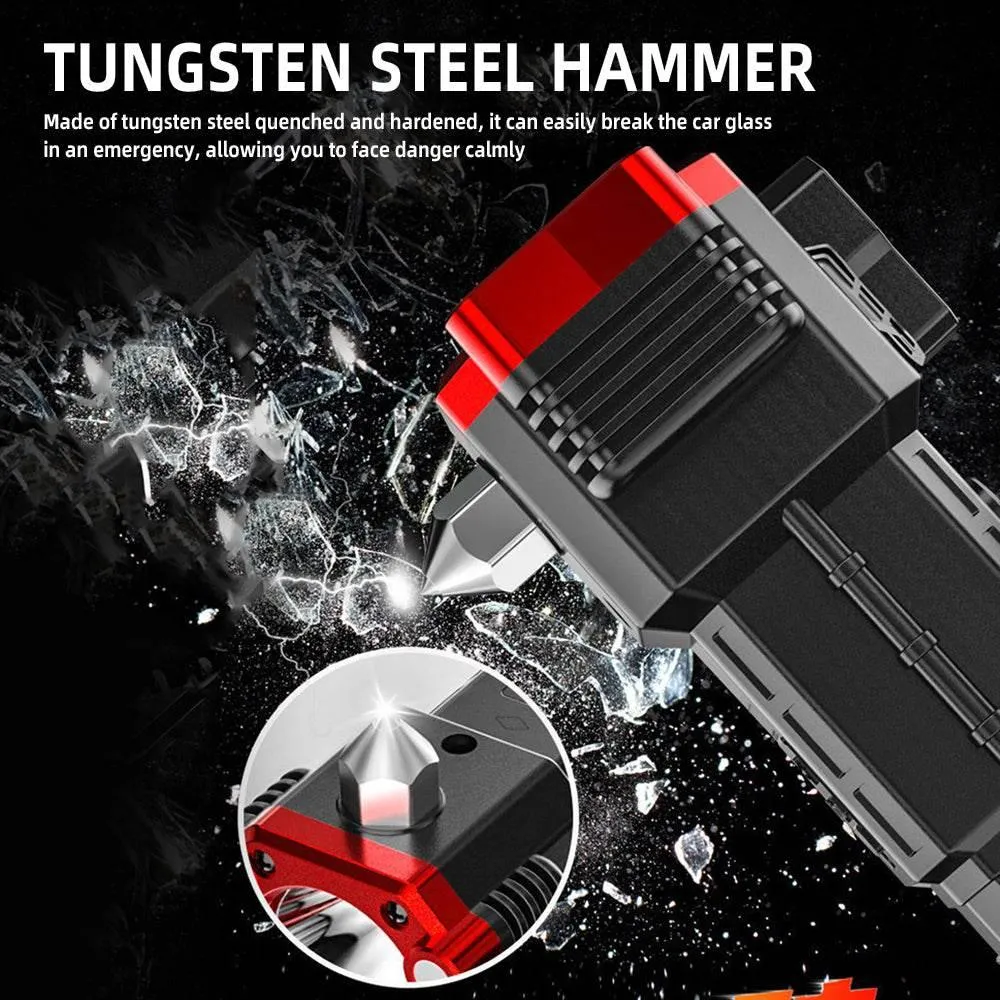 Rechargeable Magnetic Flashlight - Heavy-Duty Multifunctional Safety Light