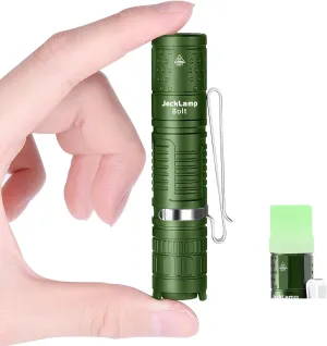 Rechargeable Mini Flashlight with Clip, 1100 High Lumens Super Bright Small Flashlight, IP68 Waterproof EDC Flashlight, 5 Modes Pocket Flashlight with Mode Memory for Camping Hiking