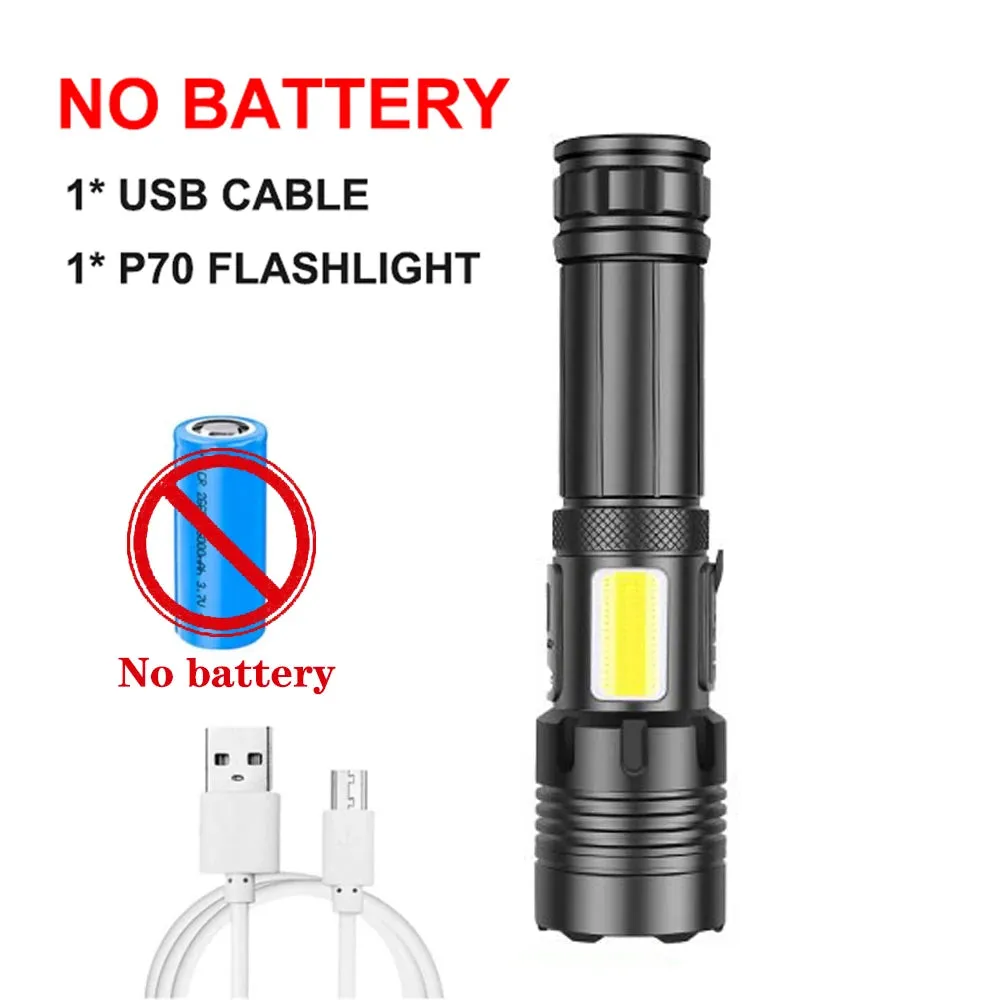 Rechargeable Super Bright Flashlight