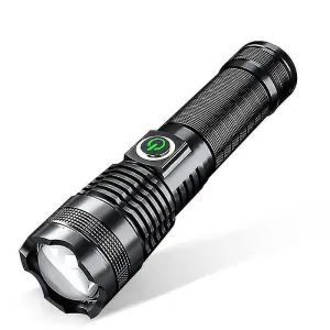 Rechargeable Xhp70 Powerful Led Usb Flashlight