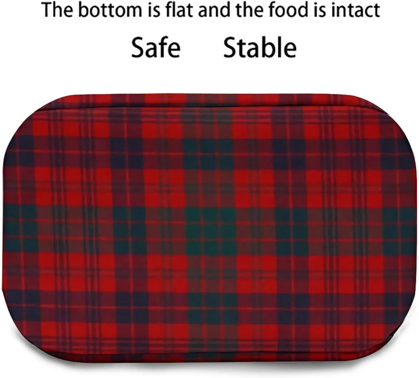 Ross Red Tartan Clans of Scotland Adjustable Shoulder Strap Insulated And Leak Proof Premium Lunch Bag Unisex