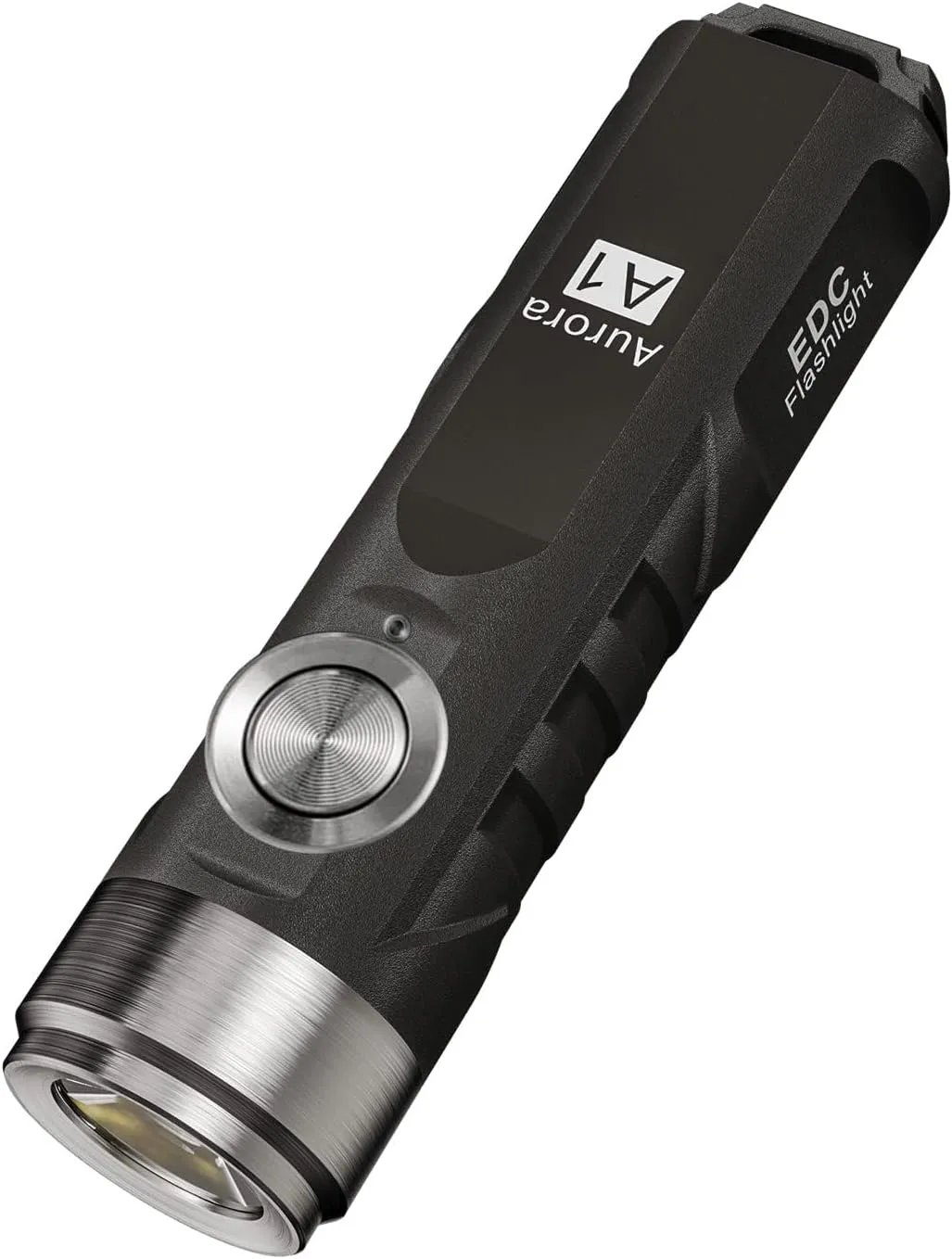 RovyVon A1 Gen 4 Rechargeable EDC Flashlight 650 Lumens Super Bright Outdoor Mini Keychain Flashlights for Everyday Carry, Camping (Black)
