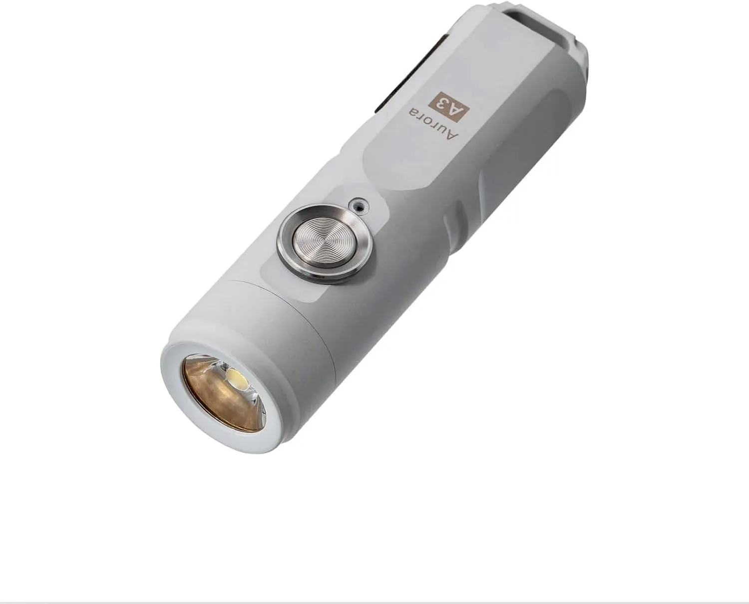 RovyVon A3 Gen 4 Keychain Flashlight- Super Bright 650 Lumens, USB C Rechargeable EDC Flashlight Water-Resistant, Lightweight- Ideal for Everyday Carry, Camping, Hiking, Emergency (Mao White)
