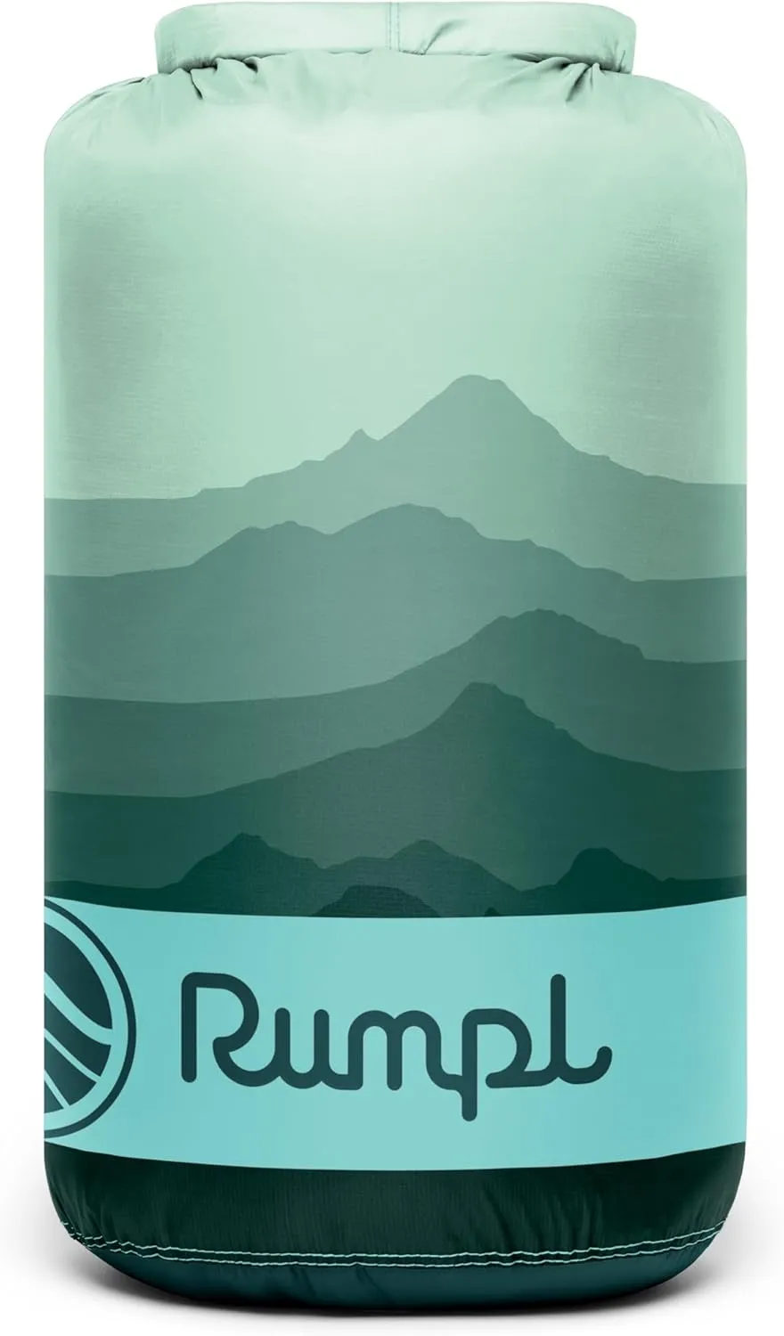 Rumpl Original Puffy Blanket - Warm Puffy Camping Blanket, 100% Recycled Polyester Insulation, Lightweight, Packable, Water-Resistant, Outdoor Puffer Blanket, 84"x80", Cascade Fade