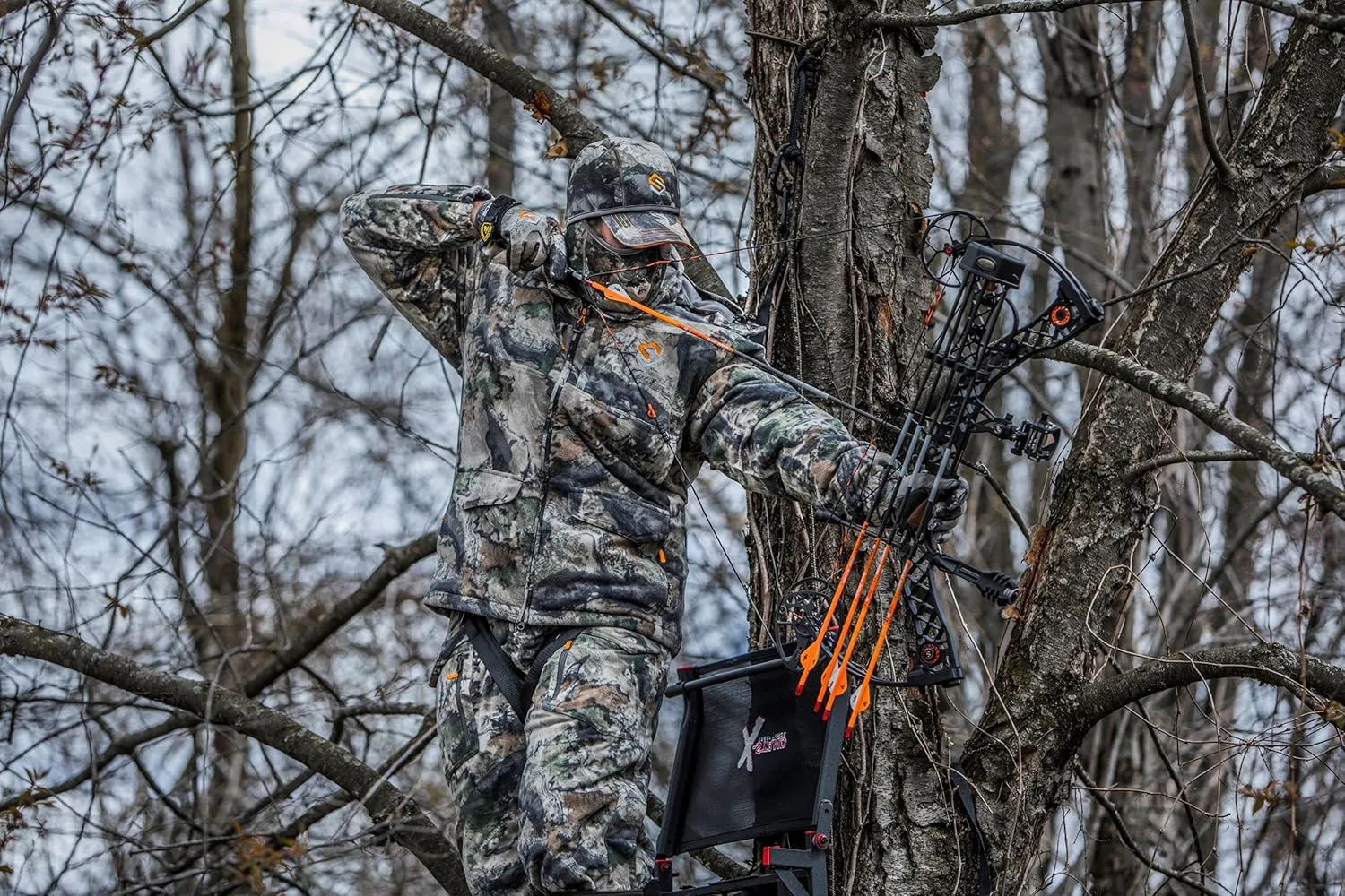 ScentLok BE:1 Fortress Windproof Waterproof Insulated Scent Control Camo Hunting Bibs