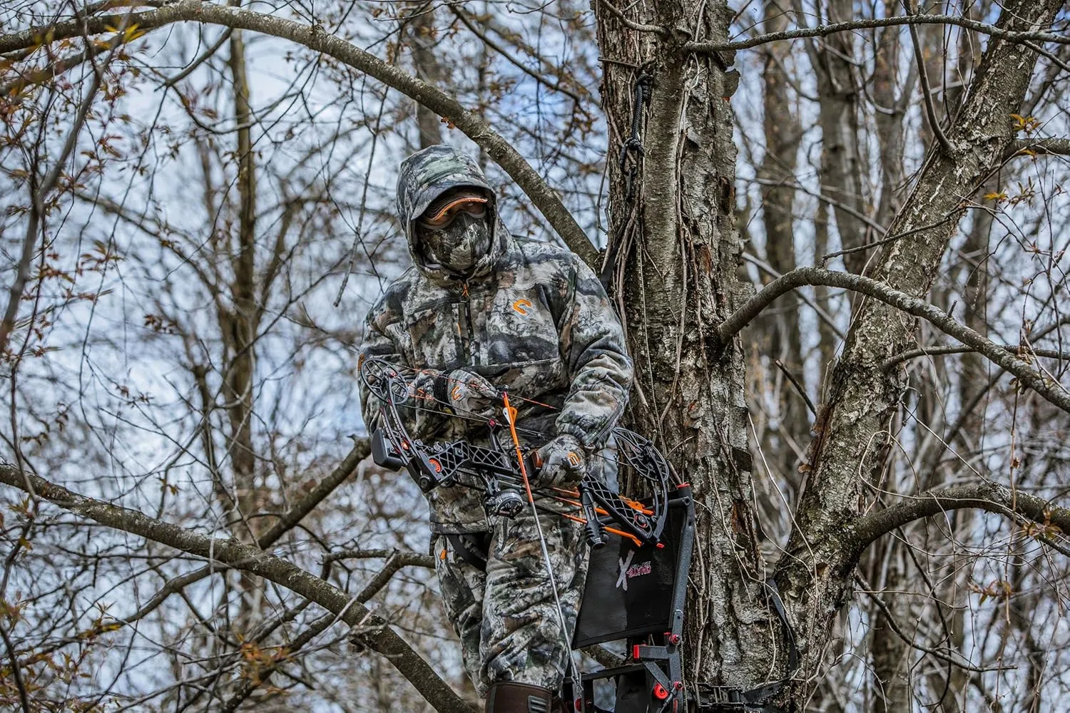 ScentLok BE:1 Fortress Windproof Waterproof Insulated Scent Control Camo Hunting Bibs