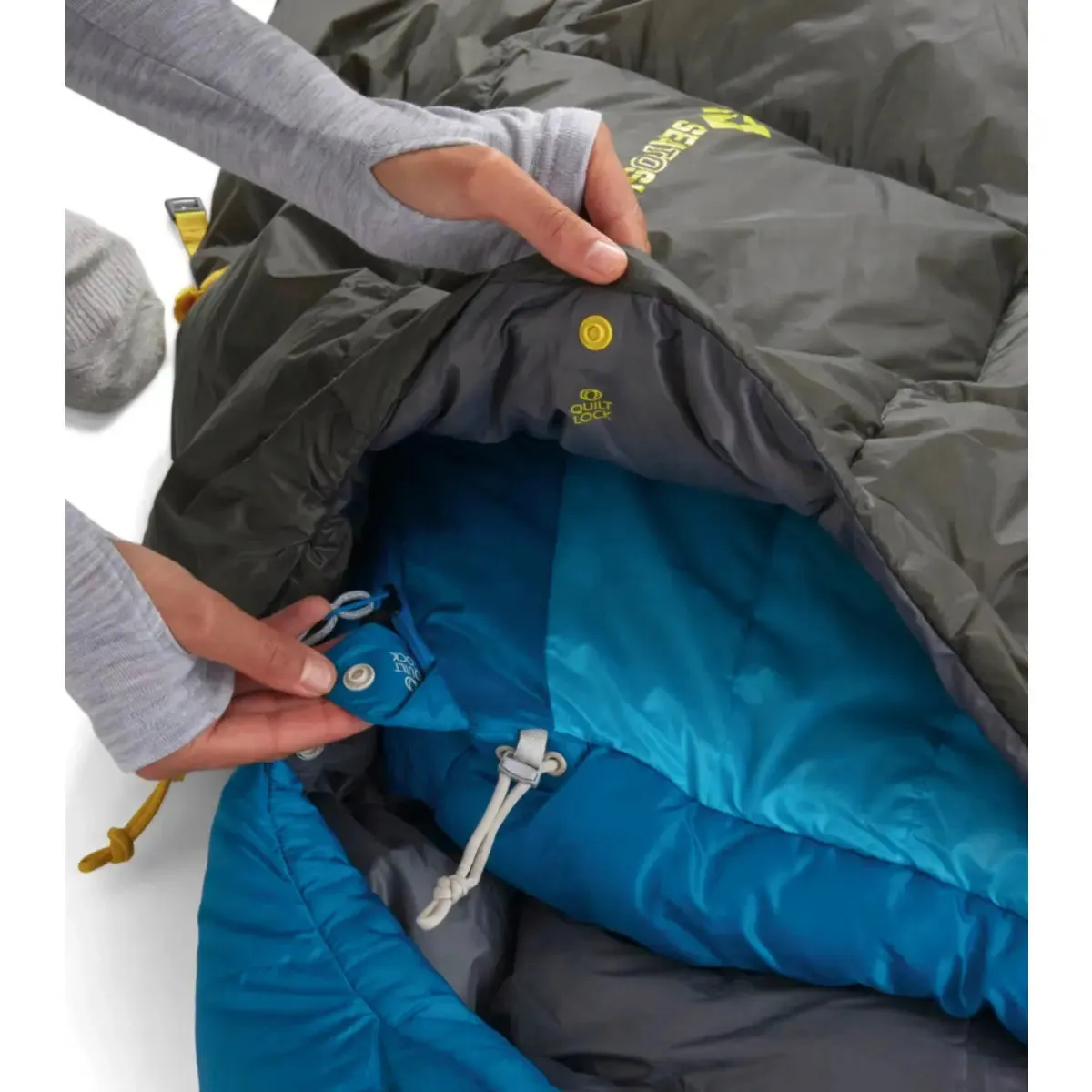 Sea to Summit Ember -1°C / 30°F Ultra Dry Down Quilt (Regular) - Grey