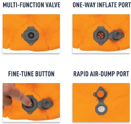 Sea to Summit Ultralight Insulated Air Sleeping Mat Orange Regular