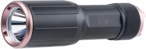 Sig Sauer Foxtrot-EDC 1350 Lumens Durable Waterproof Rechargeable Tactical Handheld Flashlight with Metal Deep Carry Pocket Clip, Compact Rose