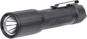 Sig Sauer Foxtrot-EDC 1350 Lumens Durable Waterproof Rechargeable Tactical Handheld Flashlight with Metal Deep Carry Pocket Clip, Full-Size
