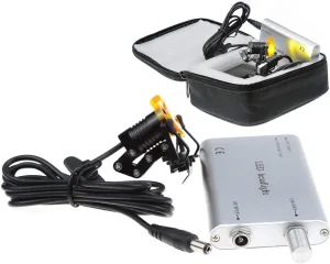 Silver Headlight Headlamp,3W LED Head Light with Universal Metal Clip Filter for Binocular Loupes