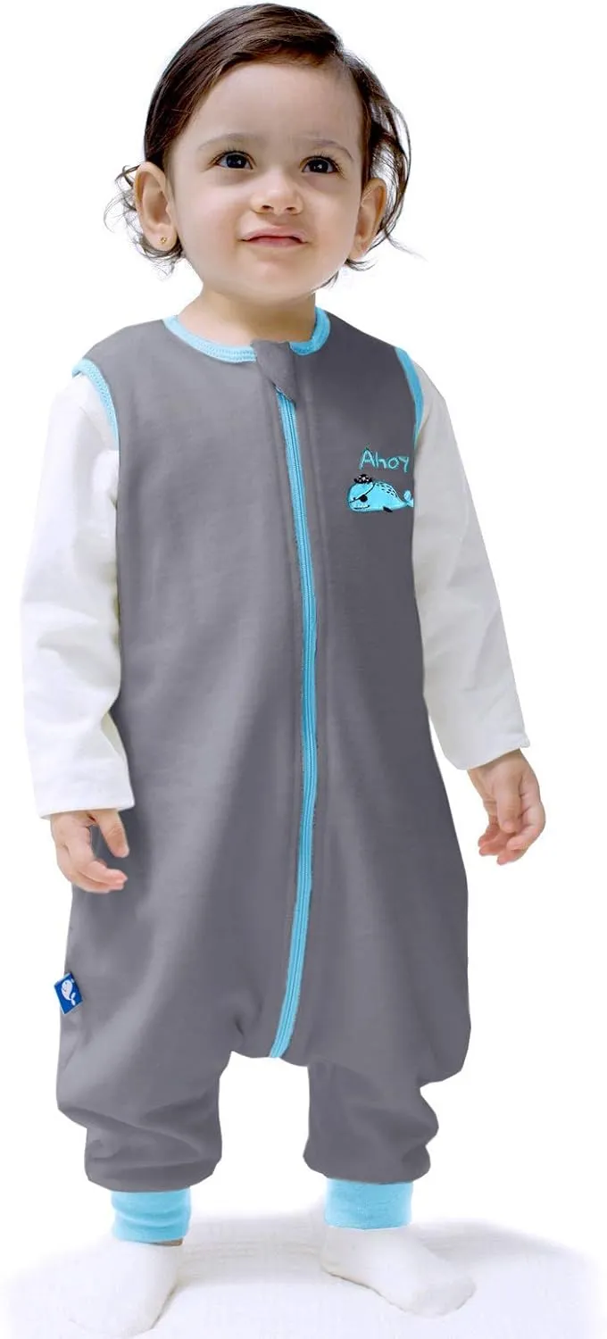 Sincere Baby Sleep Sack Spring Autumn Warm Infant Walking Sleeping Bag with Legs Wearable Blankets Pajamas 6M-4Years